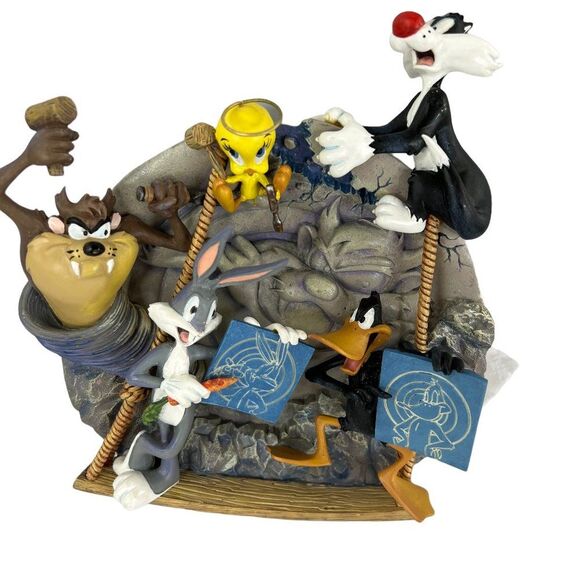 Vintage Looney Tunes Bradford Exchange Razz-a-Ma-Taz 3-D Collector's Plate - Picture 3 of 16